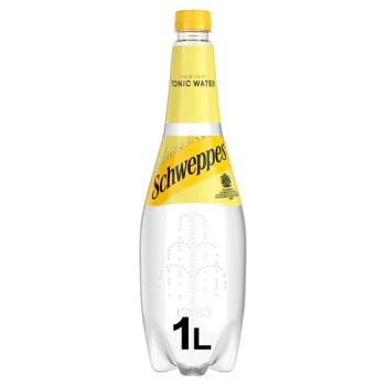 Schweppes Indian Tonic Water 1L Bottle (6 x 1ltr) Schweppes Indian Tonic Water 1L Bottle (6 x 1ltr)
