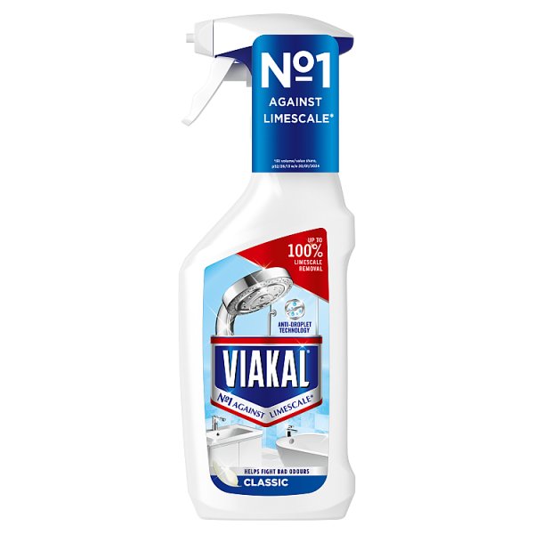 Viakal Classic Limescale Remover Spray 500ML (10 x 500ml) Viakal Classic Limescale Remover Spray 500ML (10 x 500ml)