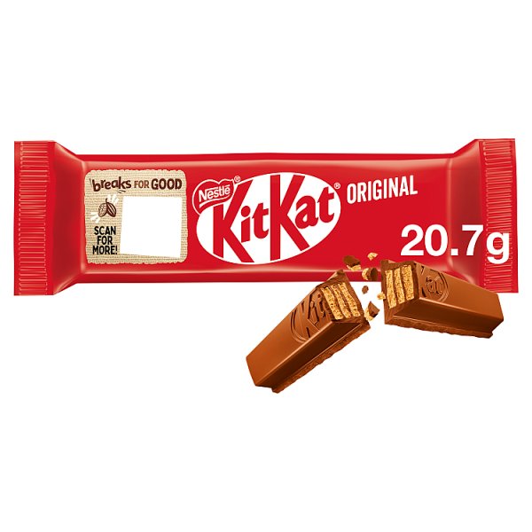 KitKat 2 Finger Milk Chocolate Biscuit Bar 20.7g (72 x 20.7g)