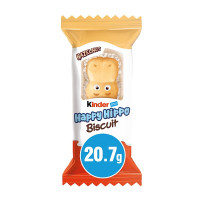 Kinder Happy Hippo Milk & Hazelnut Filling Wafer Biscuit Snack Bar 20.7g (28 x 20.5g)