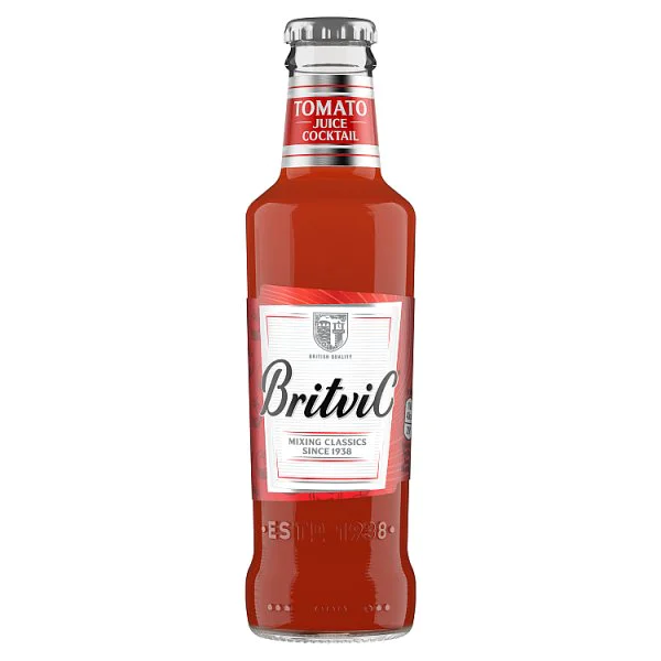 Britvic Tomato Juice Cocktail Bottle 200ml (24 x 200ml)