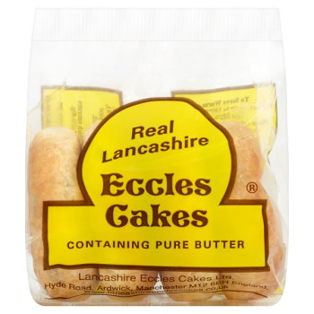 Real Lancashire Eccles Cakes (12 x 4pk)