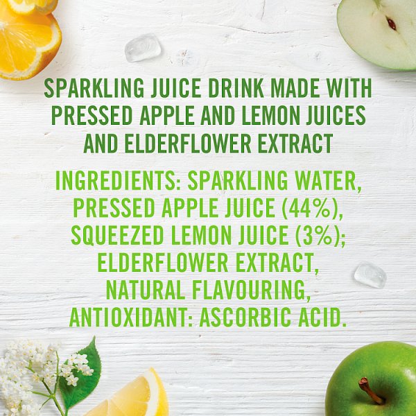 Cawston Press Sparkling Elderflower Lemonade 330ml (24 x 330ml)