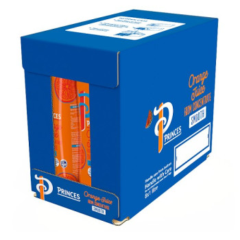 Princes Smooth Orange Juice from Concentrate 1 Litre (8 x 1ltr)