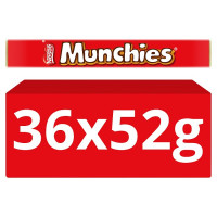 Munchies Milk Chocolate & Caramel Tube 52g (36 x 52g)