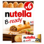 NUTELLA® B-ready 132g - 6 Bars x 22g Wafers filled with Nutella (16 x 6x22g)