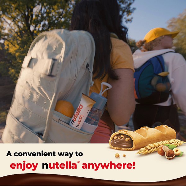 NUTELLA® B-ready 132g - 6 Bars x 22g Wafers filled with Nutella (16 x 6x22g)