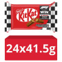 KitKat F1 4 Finger Milk Chocolate Biscuit Bar 41.5g (24 x 41.5g)