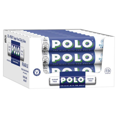 Polo Sugar Free Mint Tube 33.4g (32 x 33.4g)