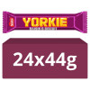 Yorkie Raisin & Biscuit Chocolate Bar 44g (24 x 44g)