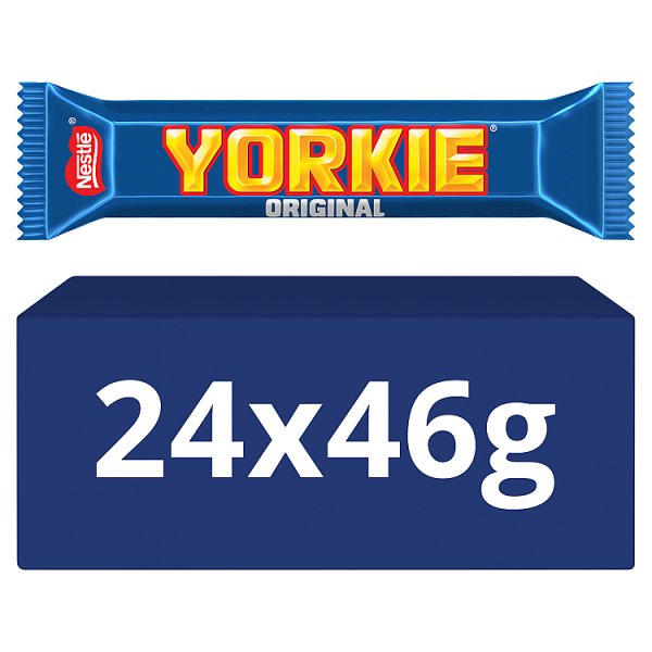 Yorkie Milk Chocolate Bar 46g (24 x 46g)