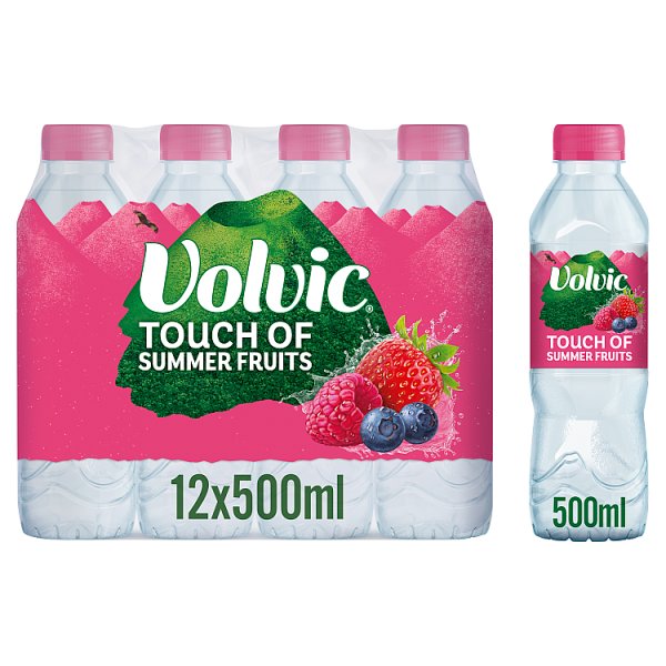 Volvic Touch of Summer Fruits 500ml (12 x 500ml)