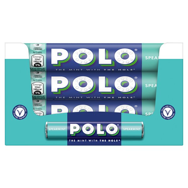 POLO® Spearmint Mint Tube 34g (32 x 36g)