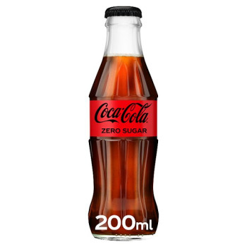 Coca-Cola Zero Sugar 24 x 200ml (1 x 24x200m) Coca-Cola Zero Sugar 24 x 200ml (1 x 24x200m)