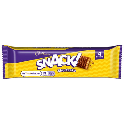 Cadbury Snack Shortcake Chocolate Biscuit 40g (36 x 40g)