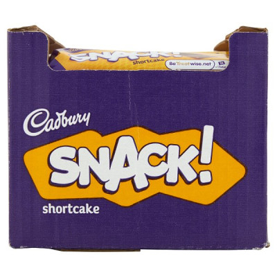 Cadbury Snack Shortcake Chocolate Biscuit 40g (36 x 40g)