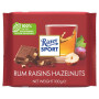 Ritter Sport Rum Raisins Hazelnuts 100g (12 x 100g)