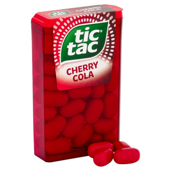 Tic Tac Cherry Cola Mint Sweets 18g (144 x 18g)