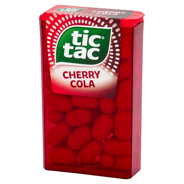 Tic Tac Cherry Cola Mint Sweets 18g (144 x 18g)