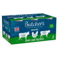 Butcher's Tripe Loaf Recipes Nourishing Food for Dogs 6 x 400g (4 x 6x400g)