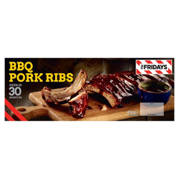 TGI Fridays BBQ Pork Ribs 450g (6 x 450g) TGI Fridays BBQ Pork Ribs 450g (6 x 450g)
