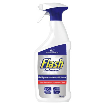 Flash Professional Multi-Purpose Cleaner With Bleach (1 x 750ml)