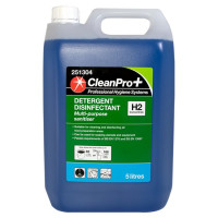 CleanPro+ Detergent Disinfectant H2 Concentrate 5 Litres (1 x 5ltr)