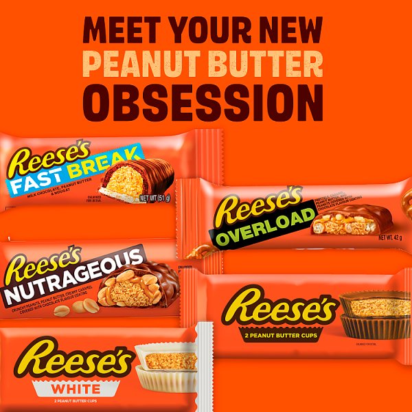 Reese's Nutrageous Bar, 47g (18 x 47g)