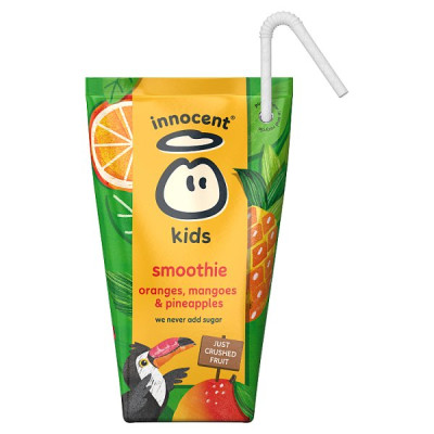 innocent Kids Smoothies Oranges, Mangoes & Pineapples 4 x 150ml (4 x 4x150ml)