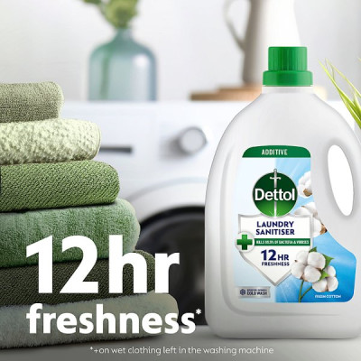 Dettol Fresh Cotton Laundry Sanitiser 3L (3 x 3ltr)