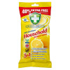 Green Shield Anti-Bacterial Household Surface Wipes 70 Large Wipes (1 x 70pk)