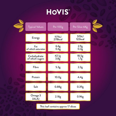 Hovis Seed Sensations Seven Seeds 800g (1 x 800g)
