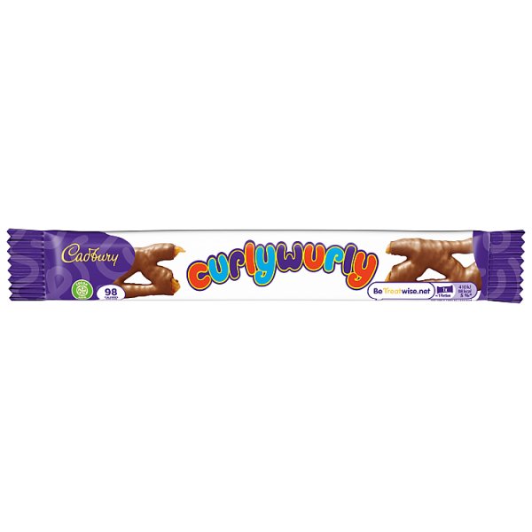 Cadbury Curly Wurly Chocolate Bar 21.5g (48 x 21.5g)