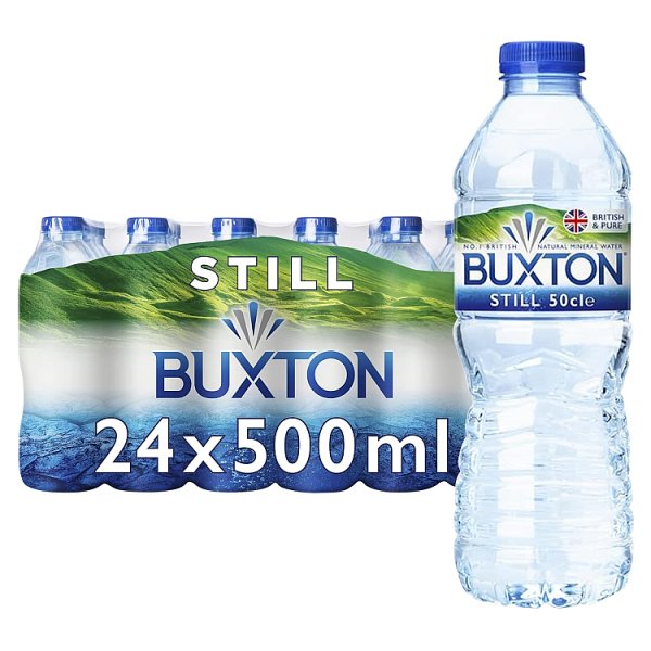 Buxton Still Natural Mineral Water 24x500ml (24 x 500ml)
