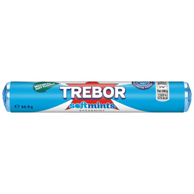 Trebor Softmints Spearmint Mints Roll 44.9g (40 x 44g)