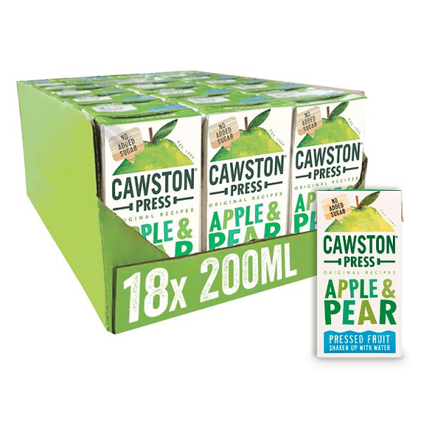 Cawston Press Apple & Pear Kids Juice Drink 18 x 200ml (18 x 200ml)