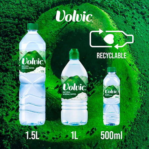 Volvic Natural Mineral Water 12 × 1.5L (12 x 1.5ltr) Volvic Natural Mineral Water 12 × 1.5L (12 x 1.5ltr)
