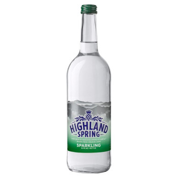 Highland Spring Sparkling Spring Water 750ml (12 x 750ml)