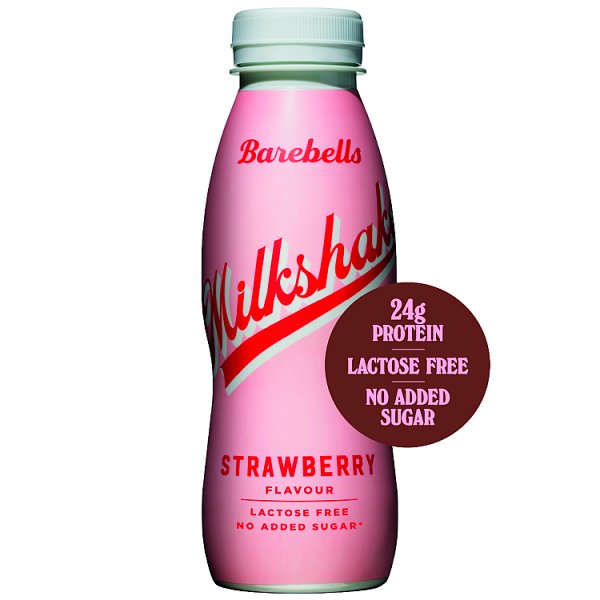 Barebells Protein Milkshake Strawberry 330ml (8 x 330ml) Barebells Protein Milkshake Strawberry 330ml (8 x 330ml)