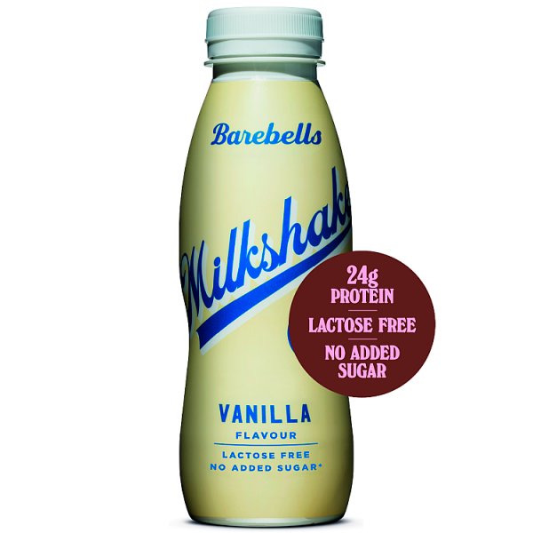 Barebells Protein Milkshake Vanilla Flavour 330ml (8 x 330ml)