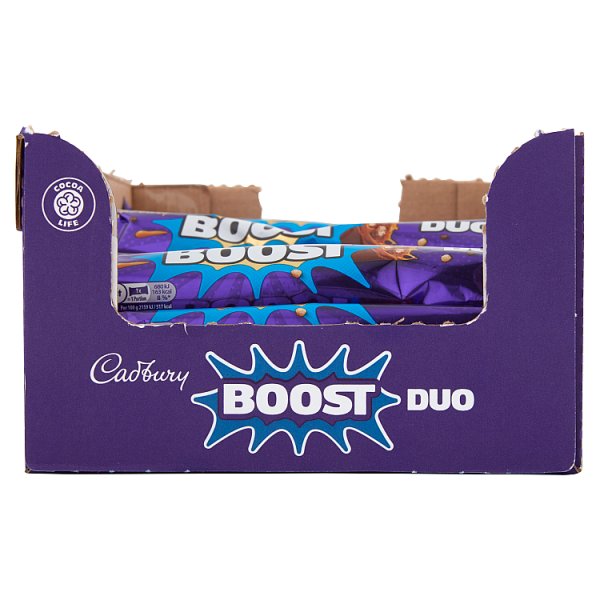 Cadbury Boost Duo Chocolate Bar 63g (32 x 63g)