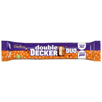 Cadbury Double Decker Duo Chocolate Bar 74.6g (32 x 74g)