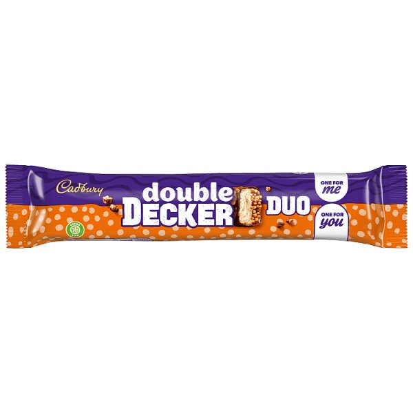Cadbury Double Decker Duo Chocolate Bar 74.6g (32 x 74g)