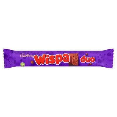 Cadbury Wispa Duo Chocolate Bar 47.4g (32 x 47g)