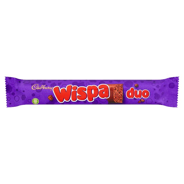 Cadbury Wispa Duo Chocolate Bar 47.4g (32 x 47g)