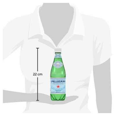 San Pellegrino Sparkling Natural Mineral Water 12x500ml (12 x 500ml)