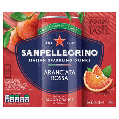 San Pellegrino Blood Orange 4x6x330ml (4 x 6x330ml)
