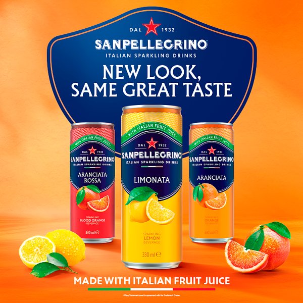 San Pellegrino  Pomegranate & Orange 4x6x330ml (4 x 6x330ml)
