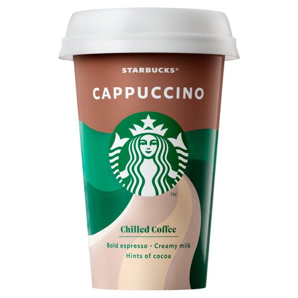 Starbucks Cappuccino Iced Coffee 220ml (10 x 220ml)