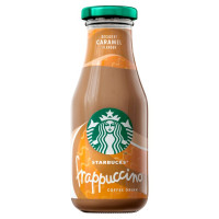 Starbucks Frappuccino Caramel Flavoured Milk Iced Coffee 250ml (8 x 250ml)